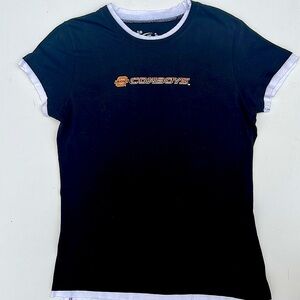 🧡🖤Okla State embellished tshirt🧡🖤